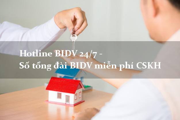 Hotline BIDV 24/7 - Số tổng đài BIDV miễn phí CSKH Hotline BIDV 24/7 - Số tổng đài BIDV miễn phí CSKH